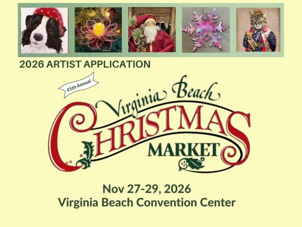 45th Virginia Beach Christmas Market - 2026 Artist Application