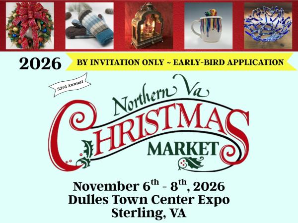 Early-Bird Application - 33rd  Northern Virginia Christmas Market