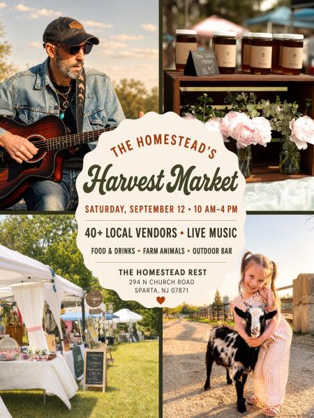 The Homestead's Harvest Market- Vendor Application