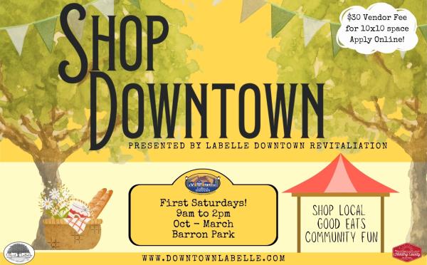 Shop Downtown Outdoor Saturday Market 2025-2026