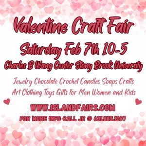Valentine Craft Fair Stony Brook