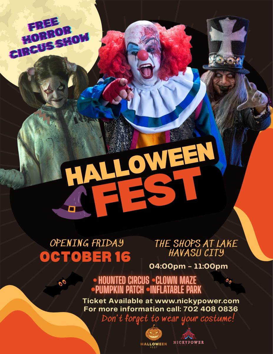 HALLOWEEN FEST at Lake Havasu, AZ.