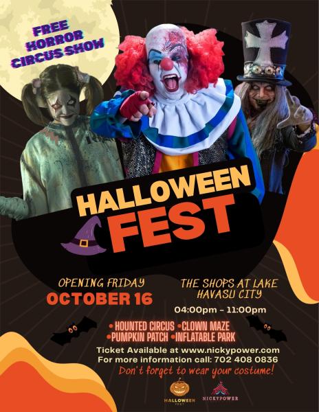 HALLOWEEN FEST at Lake Havasu, AZ.