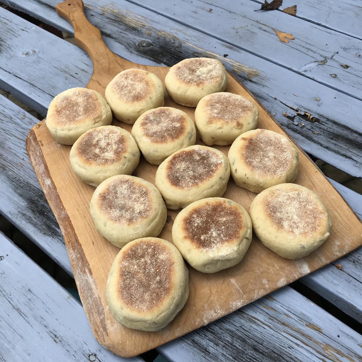 Knead, Shape, Bake: English Muffins WORKSHOP w/Jerry Bond