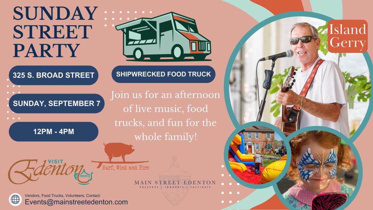 Sunday Street Party - September 7, 2025