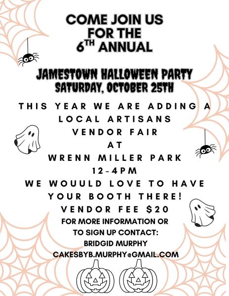 Jamestown Halloween Party