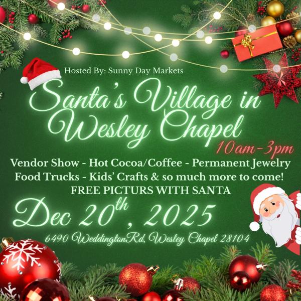 Santa's Village in Wesley Chapel (Dec 20th)