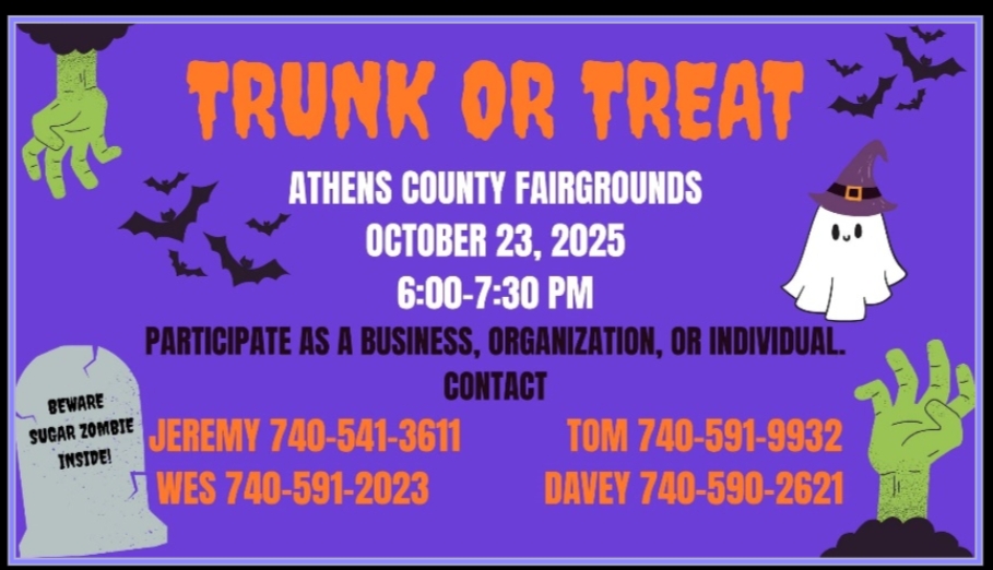 Athens Co Fair Trunk or Treat