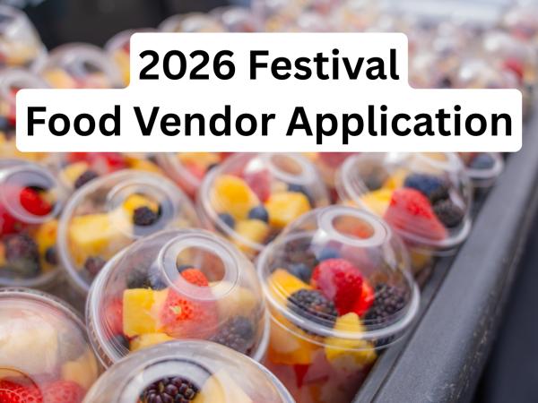 2026 Festival Food Vendor Application