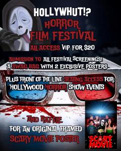 VIP All Access Pass to the Hollywhut Horror Film Festival cover picture
