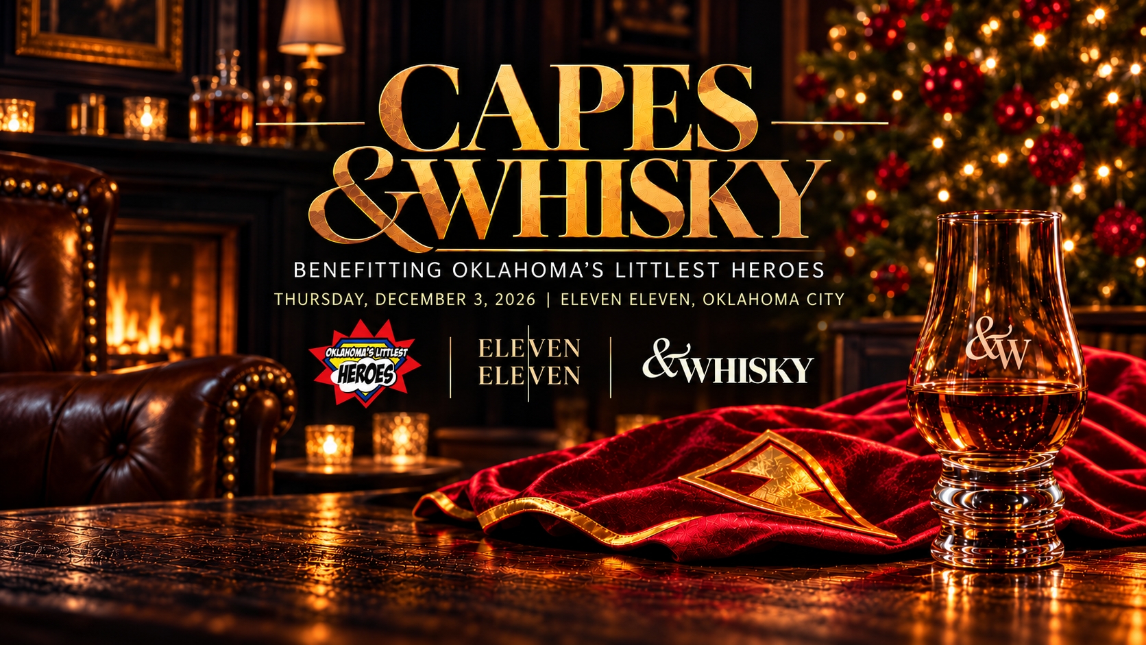Capes &Whisky Benefitting Oklahoma's Littlest Heroes