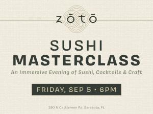 Zōtō Sushi Masterclass cover picture