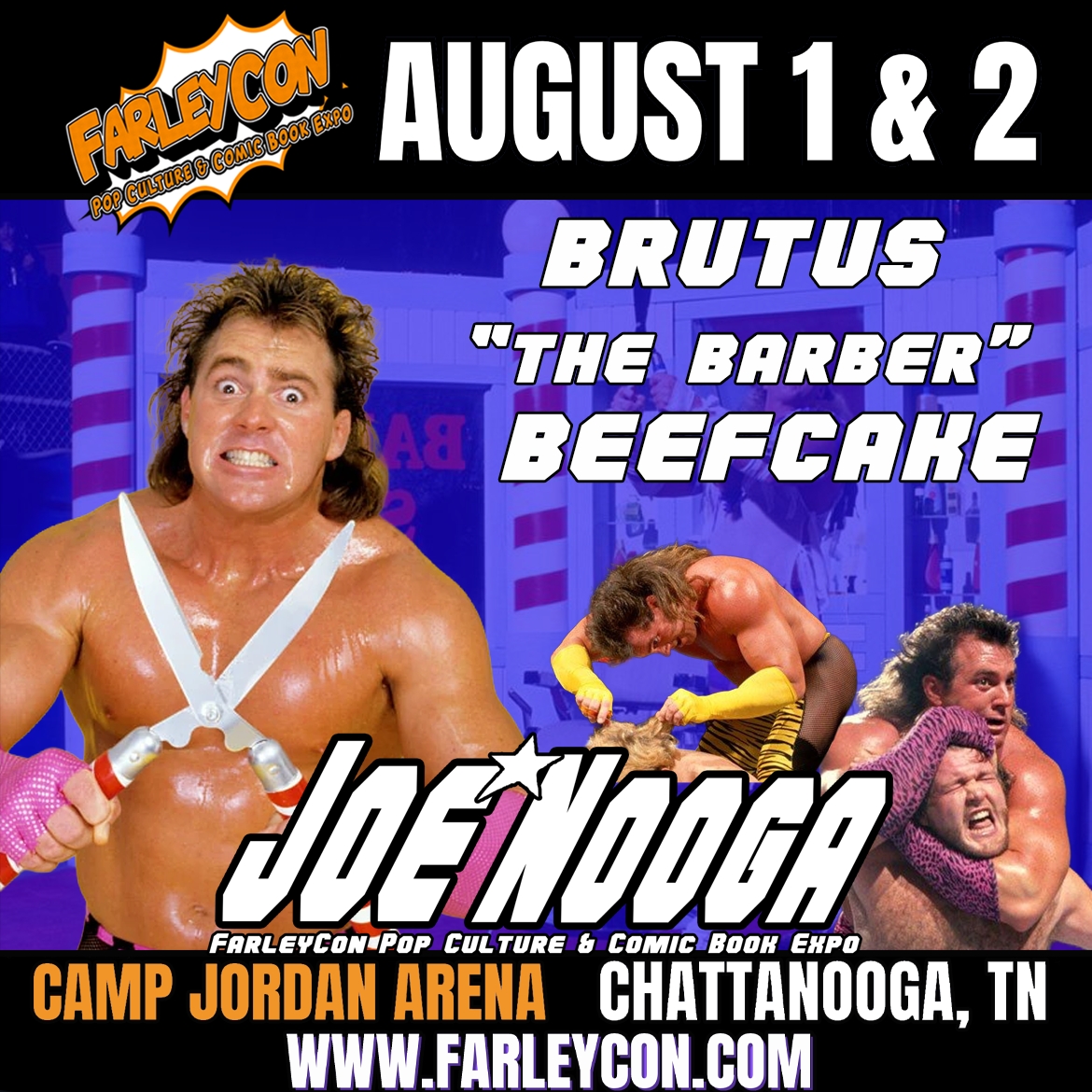 Brutus Beefcake Photo Op- Saturday August 1st cover picture