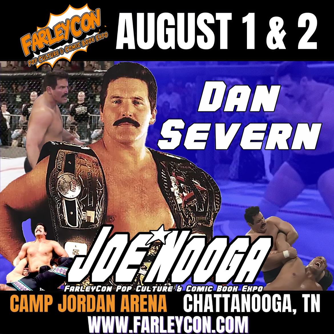 Dan Severn  Photo Op- Saturday August 1st cover picture