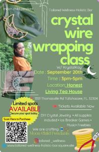 Wire wrapping classes w/ Krystal Kay cover picture