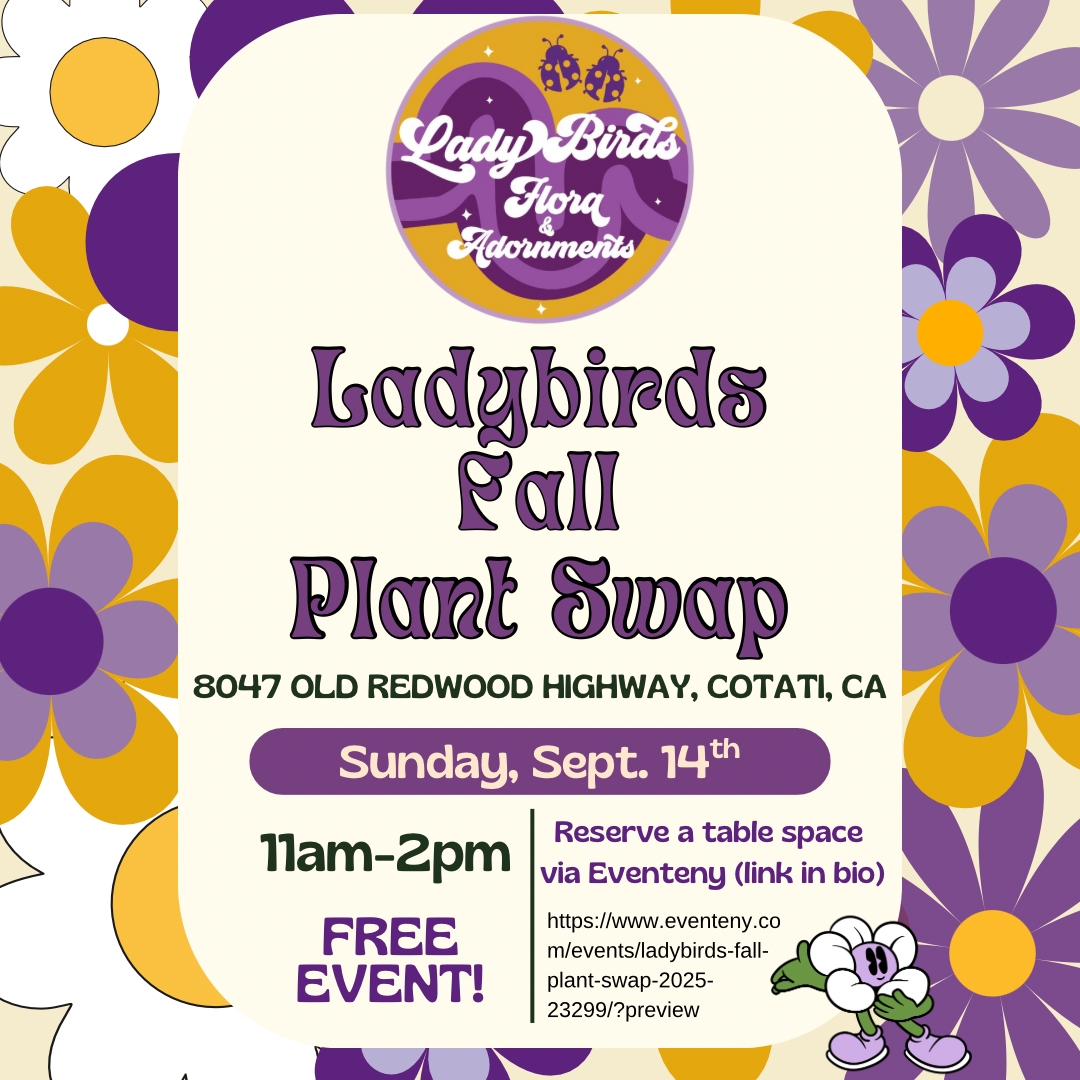 Ladybirds Fall 2025 Plant Swap cover picture