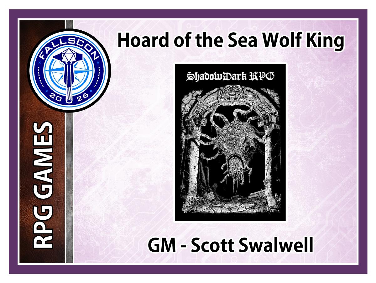 Hoard of the Sea Wolf King - A Norse themed gauntlet for Shadowdark RPG cover picture