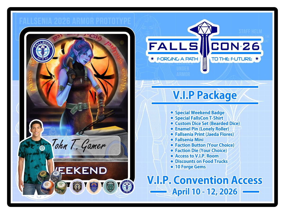 FallsCon VIP Package cover picture