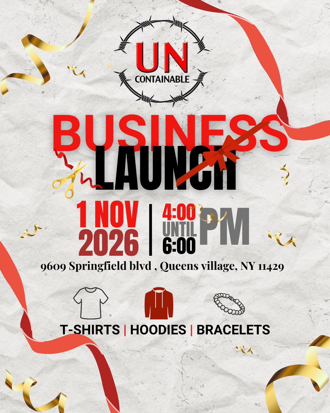 Uncontainable Business Launch