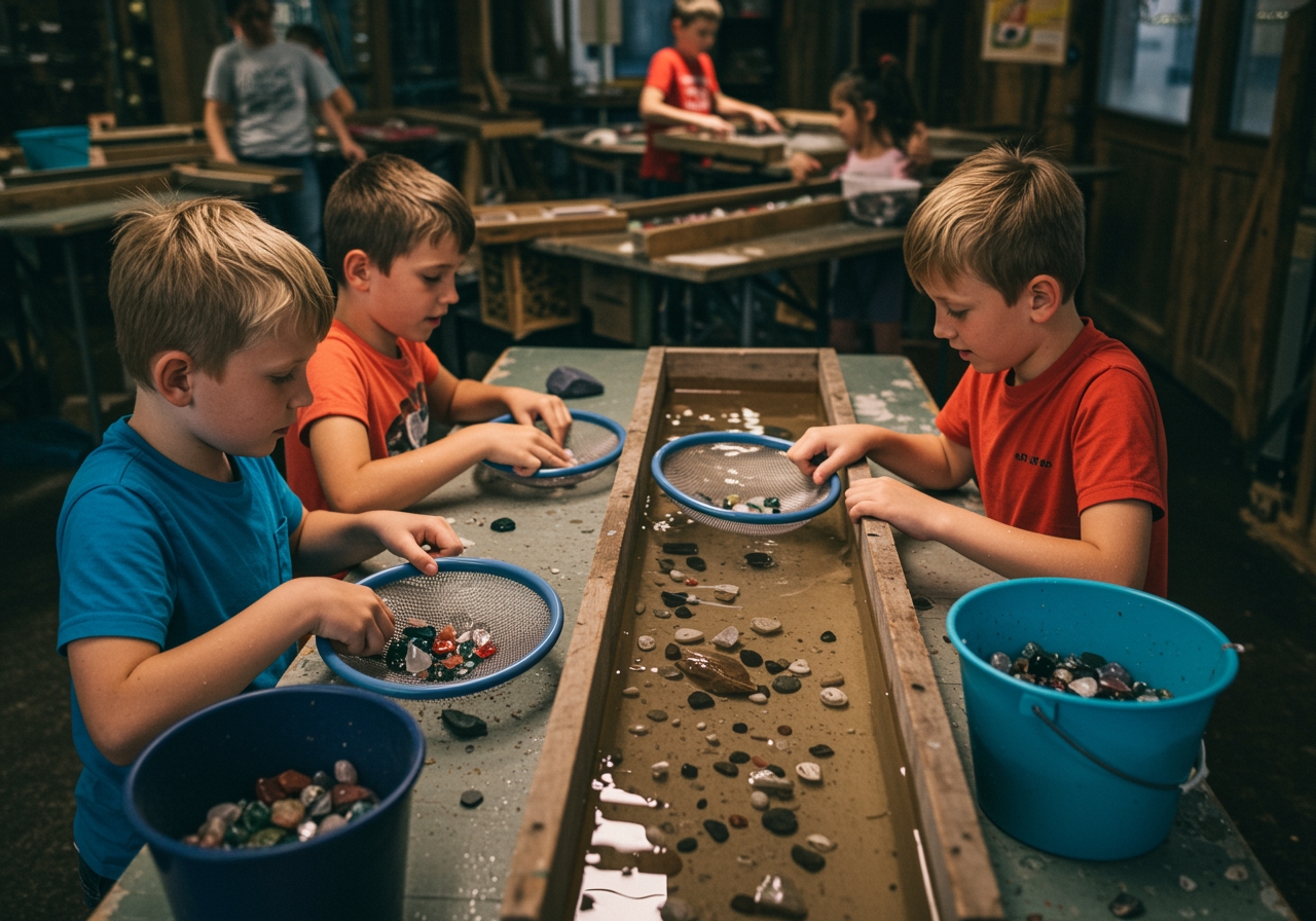 Gem Sluice-Tumbled Stone Bucket cover picture