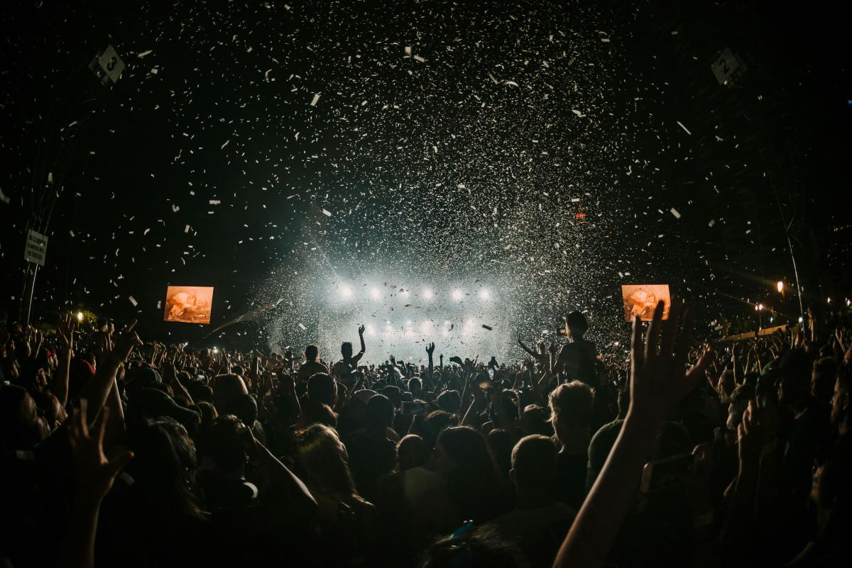 This is how concert looked last year