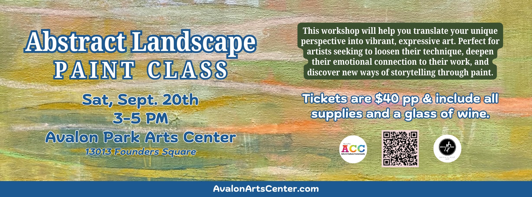 Abstract Landscape Paint Class cover picture