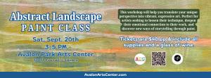 Abstract Landscape Paint Class cover picture