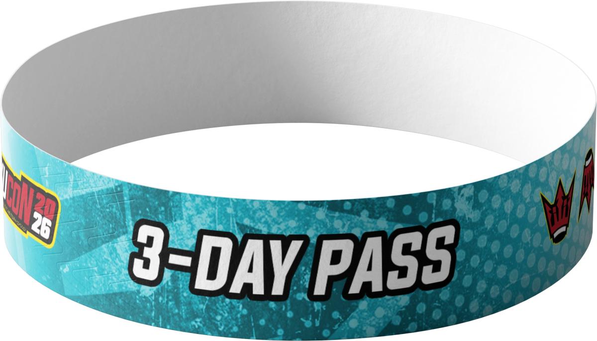 3-Day Pass Wristband cover picture