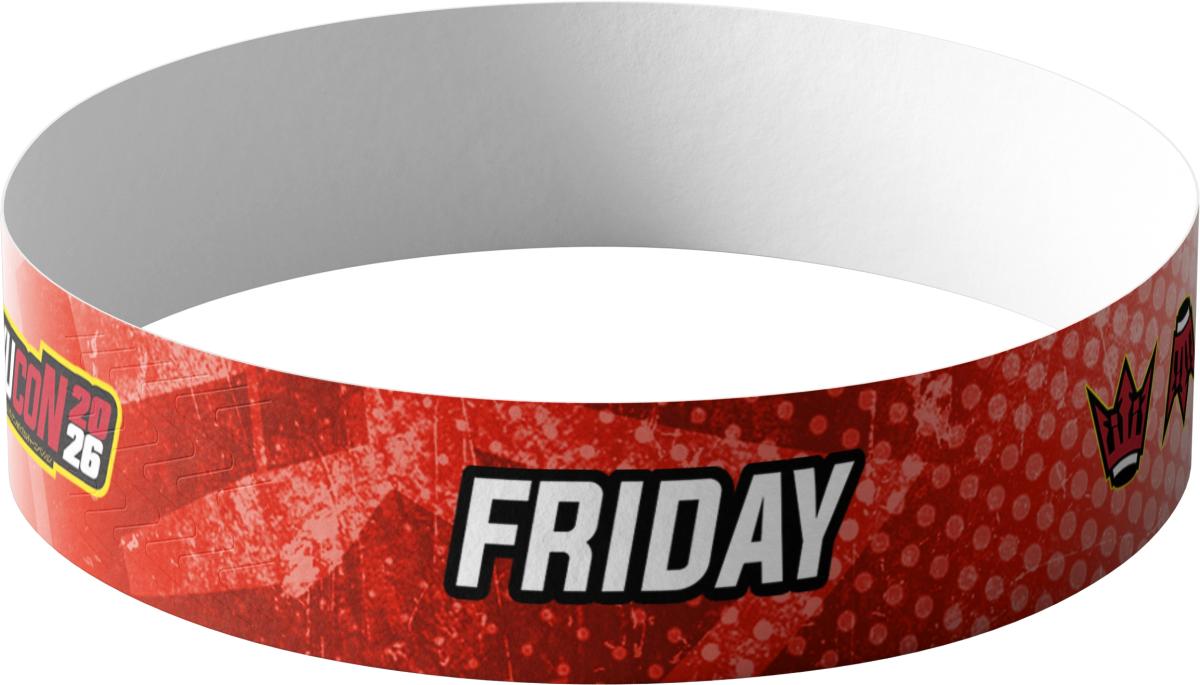 Friday Single Day Wristband cover picture