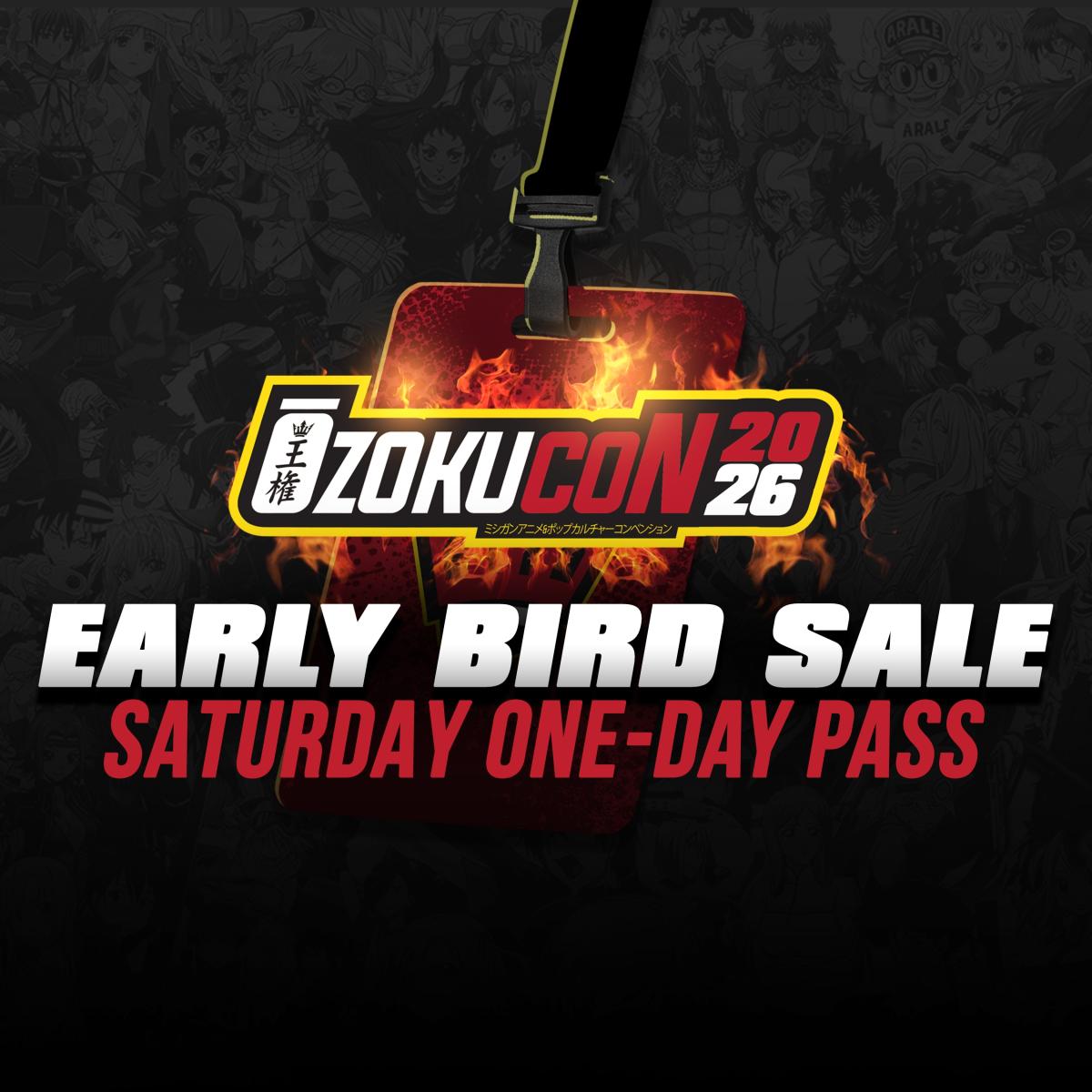 Early Bird Saturday Single Day Badge cover picture
