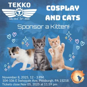 Sponsor a Kitten - Cosplay & Cats cover picture