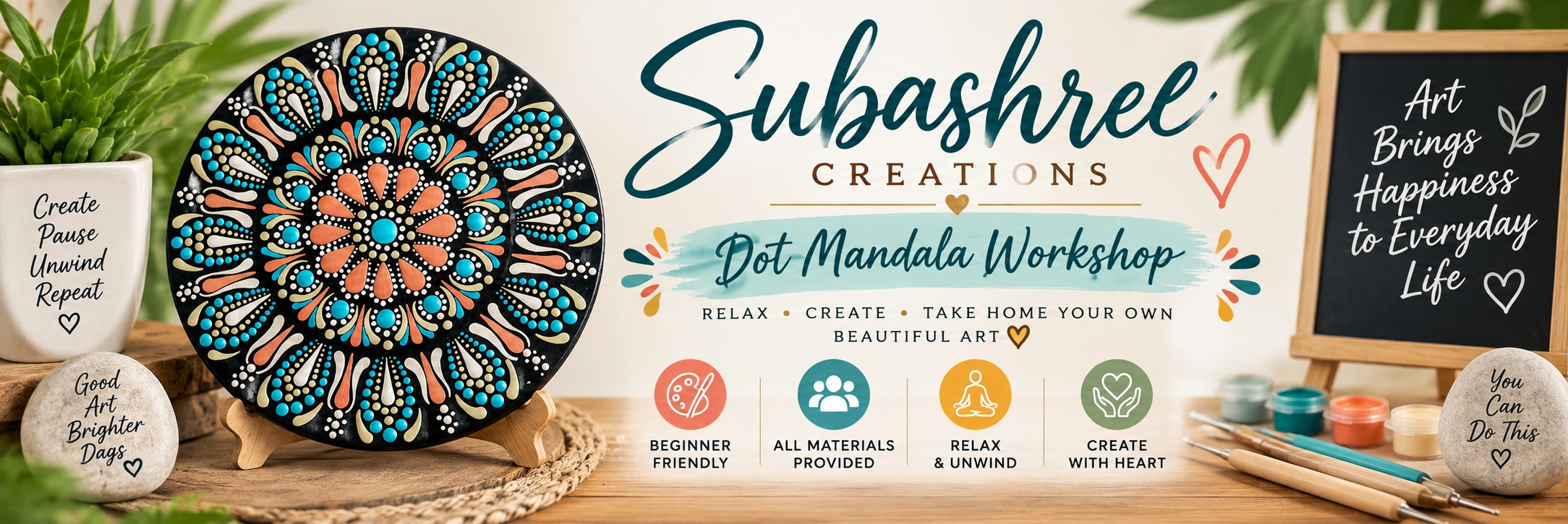 Dot Mandala Art Workshop - October 2026