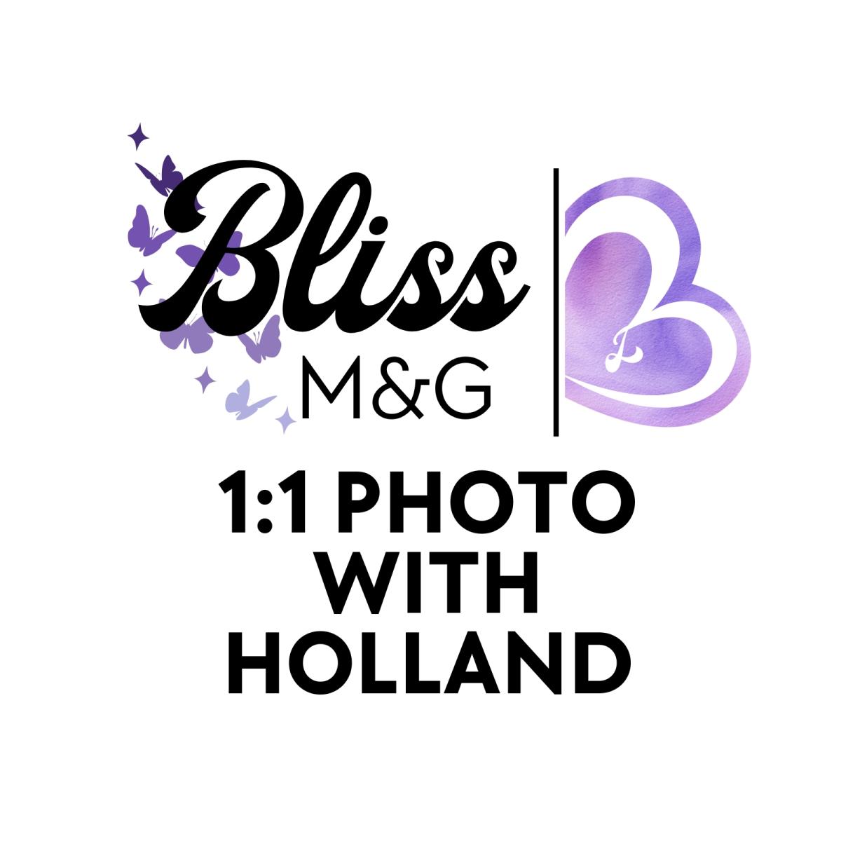 Meet & Greet: 1:1 Selfie with HOLLAND cover picture