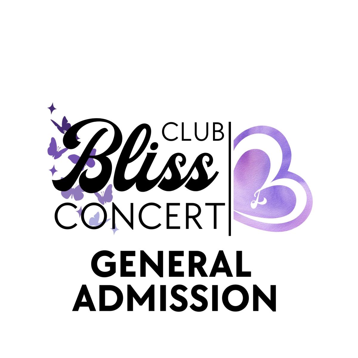 Club Bliss - General Admission Concert Ticket cover picture