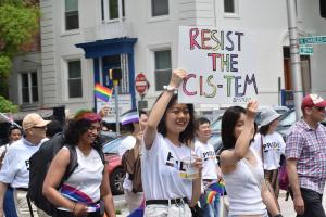 Small Friend Group Parade  Entry