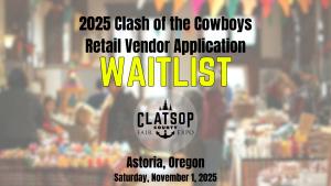 WAITLIST Clash of the Cowboys - RETAIL Vendor Application