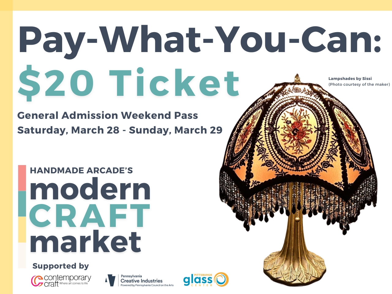 General Admission Weekend Pass ($20 Suggested Ticket) cover picture