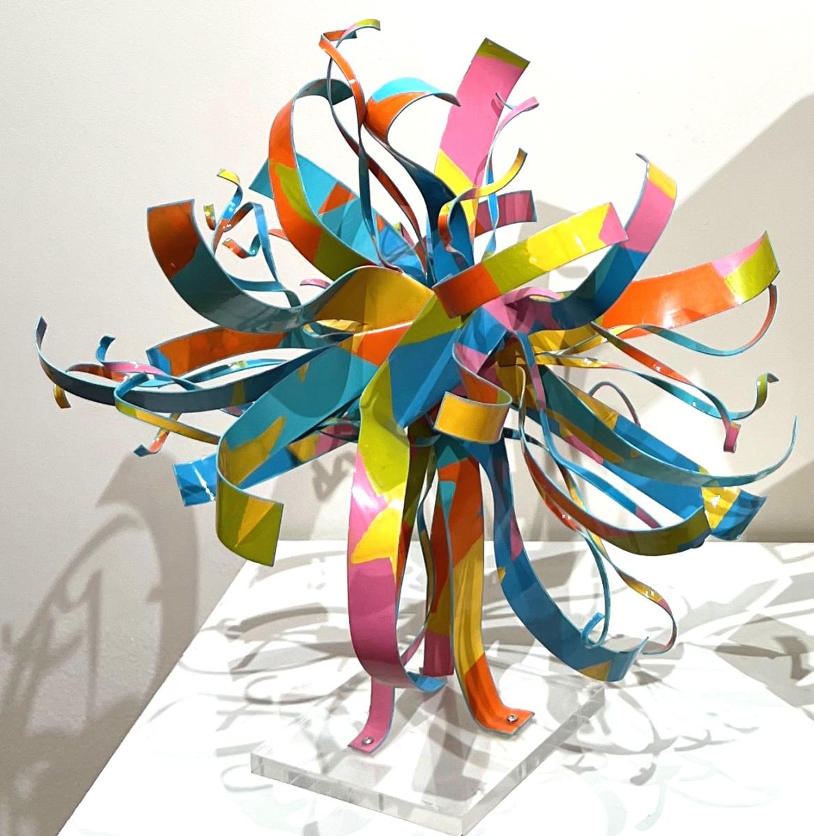 Dorothy Gillespie Color in Motion Art Exhibition Opening