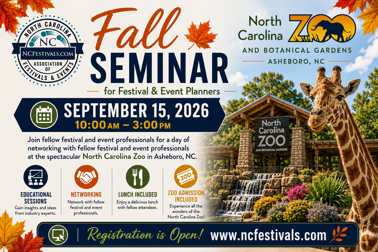 NCAF&E Fall Seminar 2026