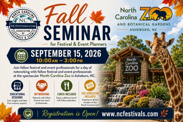 NCAF&E Fall Seminar 2026