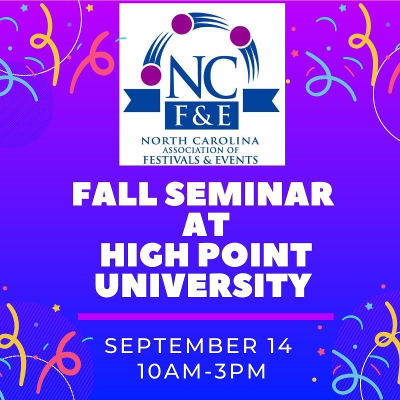NCAF&E Fall Seminar 2023 cover image