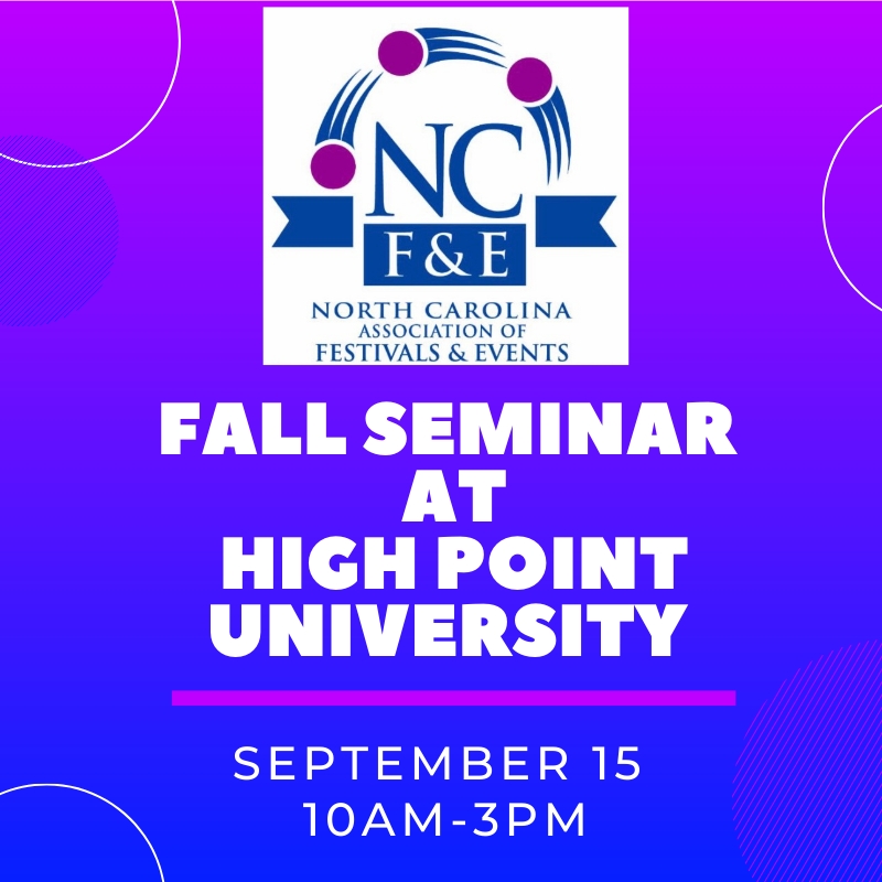NCAF&E Fall Seminar