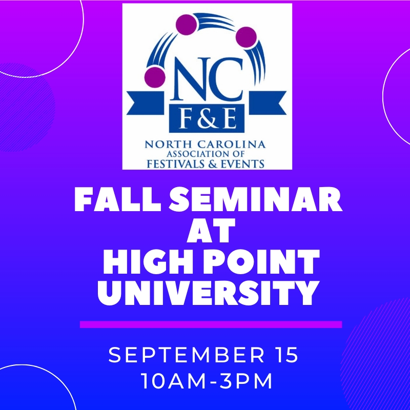 NCAF&E Fall Seminar cover image