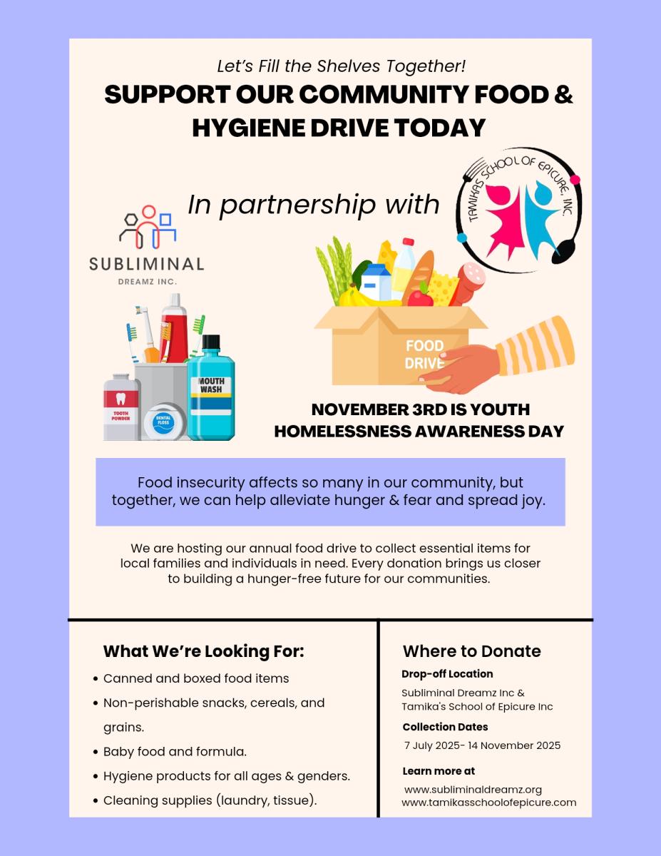 5th Annual Community Thanksgiving Drive and Luncheon