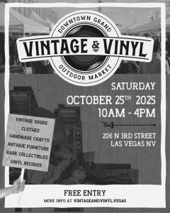OCTOBER 2025 - Vinyl Records  ONLY- Vendor Application