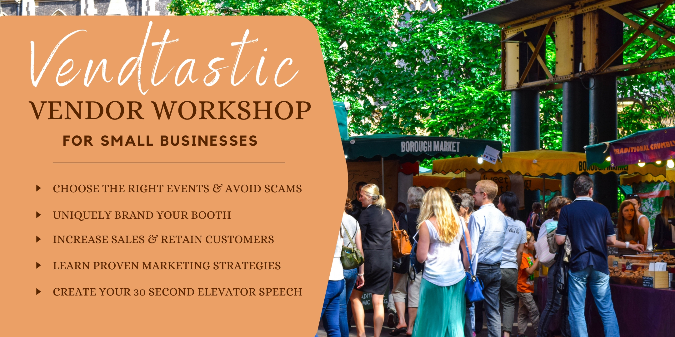 Vendtastic: Workshop for Small Business Vendors cover image