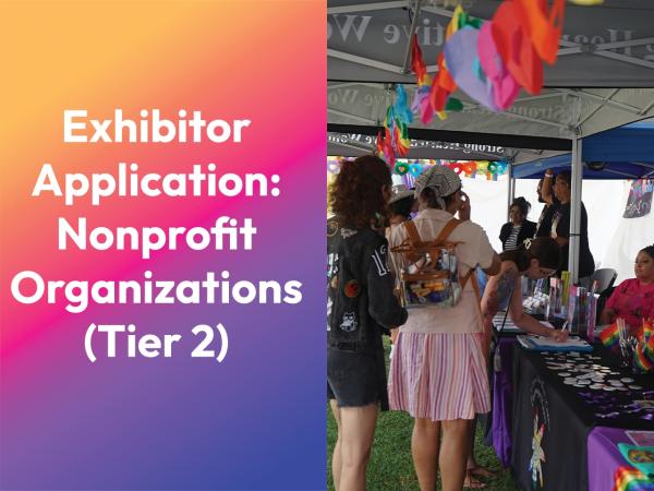 Exhibitor | Nonprofit Organizations (Tier 2)