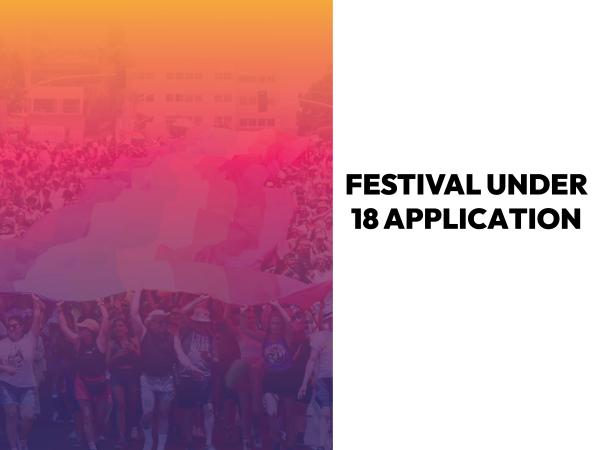 San Diego Pride Festival Under 18 Volunteer Application