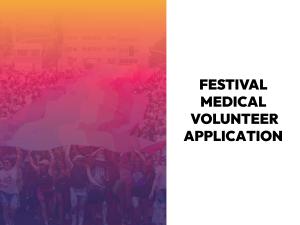 San Diego Pride Festival Medical Volunteer Application