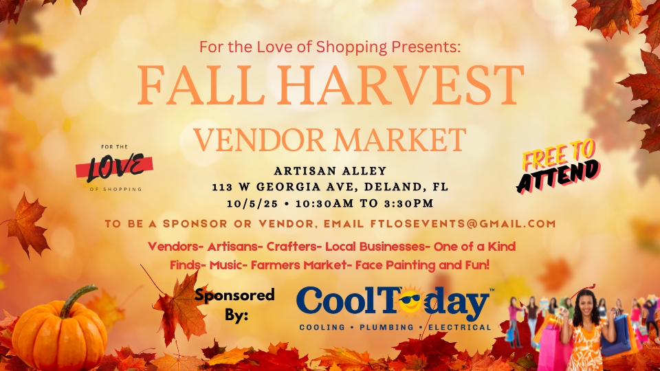 3rd Annual Fall Harvest Vendor Market